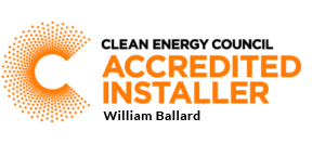 Clean Energy Council Accredited Installer William